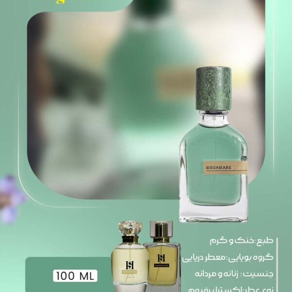 خرید عطر مگا ماره (Parisi Megamare) | یونیسکس و ماندگار | حامد استور